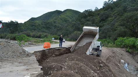 Quebrada de la cébila Vialidad Nacional avanza con el relleno de las