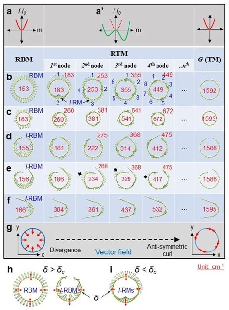 Simulated Raman Active Modes For Different Graphene Structures A A