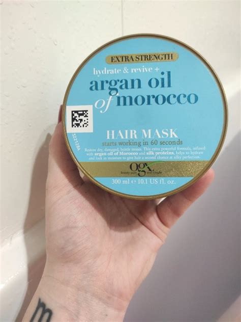 Ogx Ogx Masque Huile D Argan Du Maroc Capillaire Ml Inci Beauty