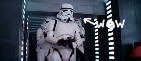 A Stormtrooper Hits His Head In Star Wars Episode Iv A New Hope