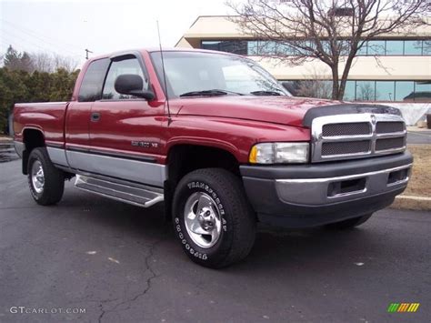 1998 Radiant Fire Pearl Dodge Ram 1500 Laramie Slt Extended Cab 4x4