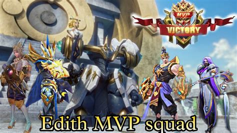 Edith Mlbb Unstoppable Mvp Getting Hero Try This Build And See The