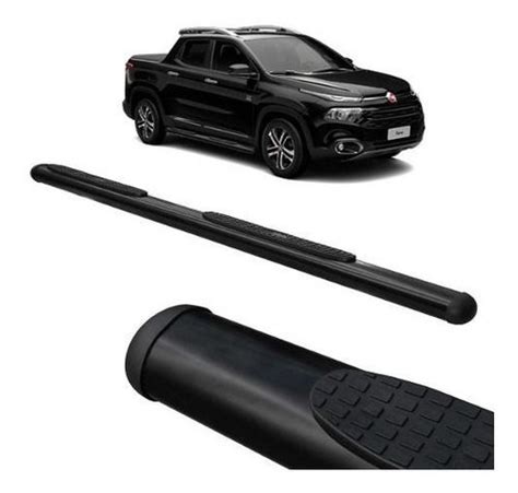 Estribo Toro Modelo Oval Preto Estribo Lateral Fiat Toro Just Parts