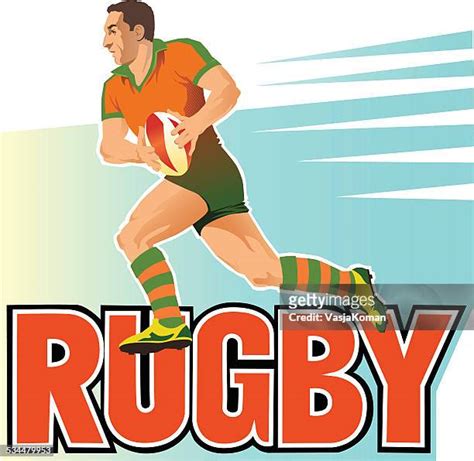 1 029 Joueur De Rugby High Res Illustrations Getty Images