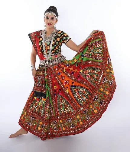 Women Cotton Garba Dress, Rs 1800 /piece, Sanskriti Fancy Dresses | ID ...