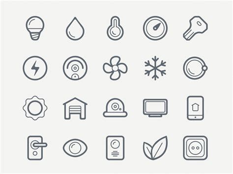 18 Free Minimalistic Icon Sets to Download - Hongkiat