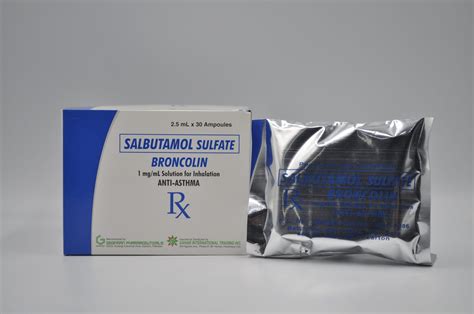 SALBUTAMOL SULFATE (BRONCOLIN) | Sahar Pharma