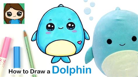 How To Draw A Baby Dolphin Easy Drawing Ideas