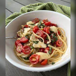 Yeast Free Linguine With Tomatoes Basil And Brie