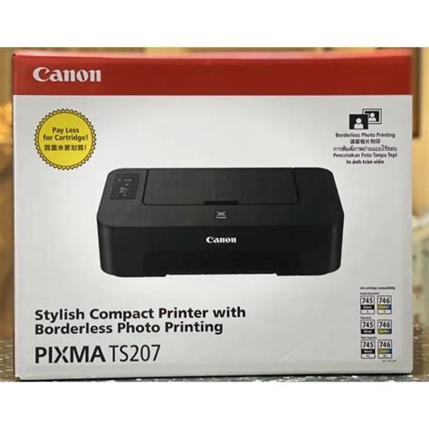 Durable Canon Pixma Ts207 Printer Lazada Ph