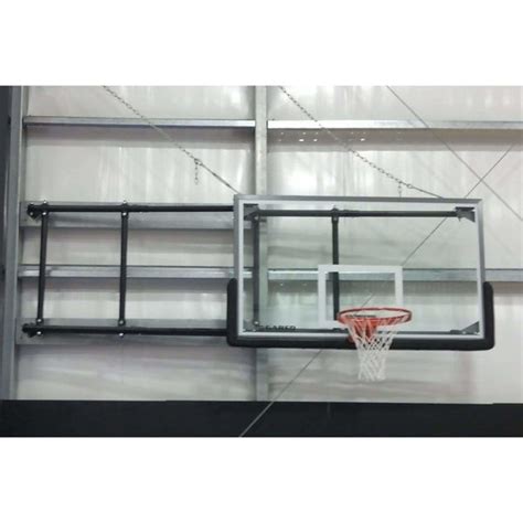 Gared 42” X 72” Four Point Side Fold Basketball Wall Mount Package