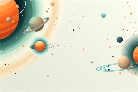 premium photo horizontal view   planet