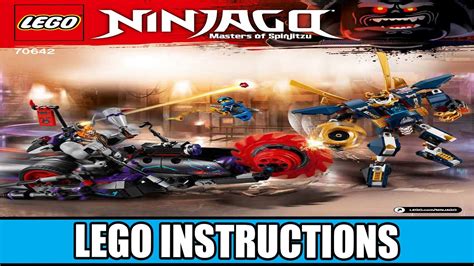 LEGO Instructions Ninjago 70642 Killow Vs Samurai X YouTube