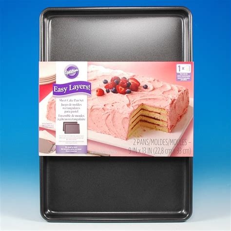 Wilton Easy Layers Sheet Cake Pan Set W 2105 5747