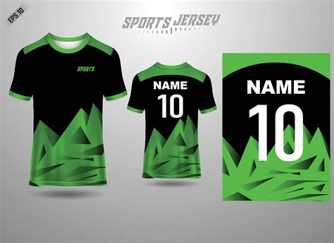 Design Digital Printing Custom Jersey New Model 10687899 Vector Art At