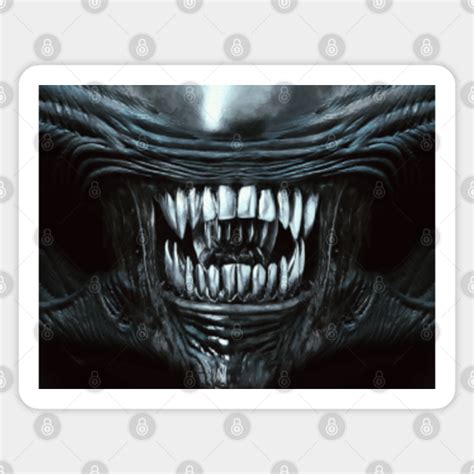 alien mouth alien mouth sticker teepublic