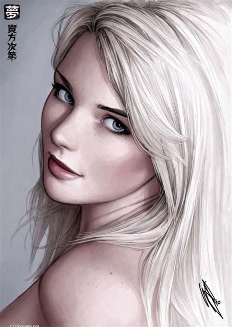 Exaggerated Celebrity Pin-Ups (UPDATE) : Serge Birault Fantasy Women, Fantasy Girl, Character ...