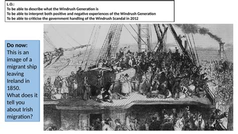 Windrush And Migration To Britain Teaching Resources