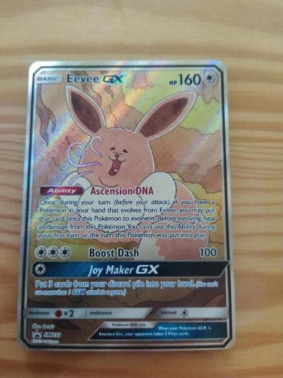 pokémon Eevee GX Full art promo Aukro