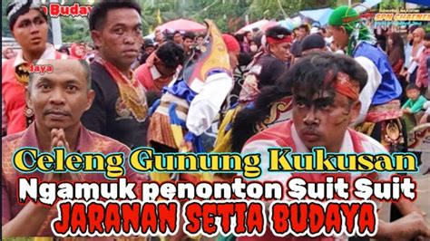 Celeng Gunung Kukusan Ngamuk Penonton Suit Suit Jaranan Setia Budaya