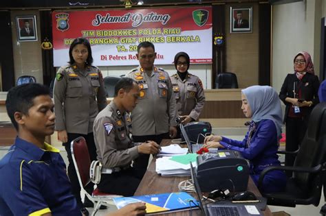 Akbp Budi Pimpin Giat Rikkes Berkala Ta Pesonil Polres Rohul