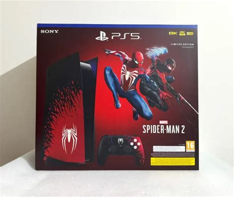 CONSOLE SONY PS5 Marvel s Spider Man 2 édition limitée lot version