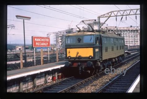 35MM SLIDE Class 76 E26054 At Manchester Piccadilly June 1968 3