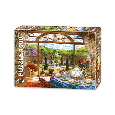 Puzzle Conservatoire De Jardin 1 000 Pieces PuzzleMania Fr