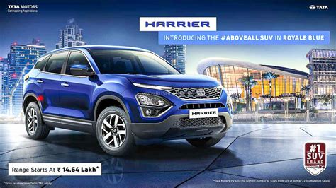 Tata Harrier New Colours Royale Blue Tropical Mist Price Hike Up To