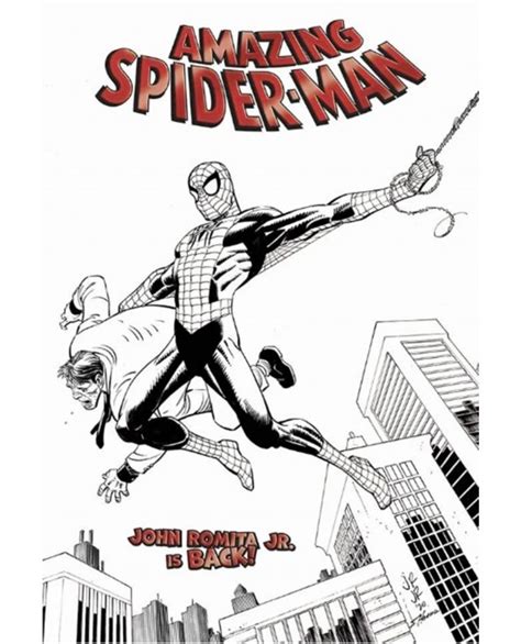 Luomo Ragno N 801 Amazing Spider Man 1 Variant Romita Ed Panini