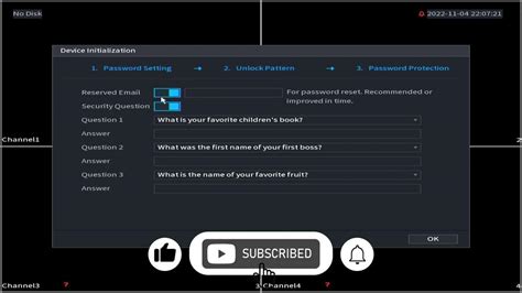How To Initialize Dahua Dvr Step By Step Guide For New Dahua Dvr