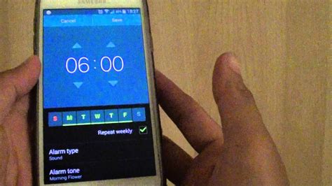 Samsung Galaxy S How To Setup Alarm Clock Youtube