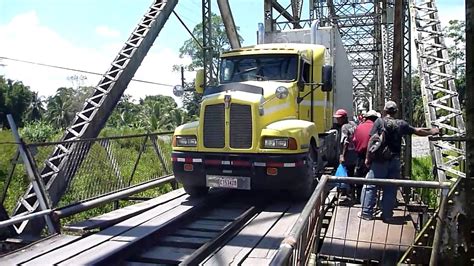 Puente Rio Sixaola Frontera Panama Costa Rica Mar Caribe YouTube