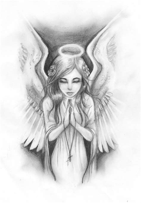 tattoo commission angel by breaisbees on DeviantArt