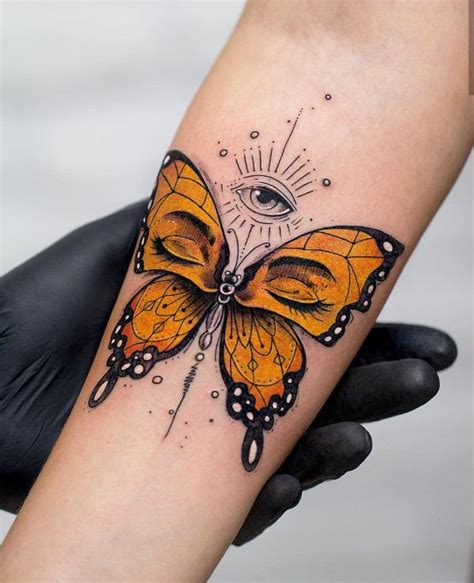 Nuevos Tatuajes De Mariposas En El Brazo De Significados