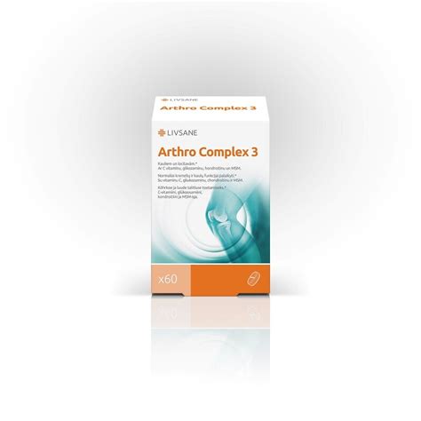 LIVSANE ARTHRO COMPLEX 3 60 DE TABLETE | HelpNet.ro
