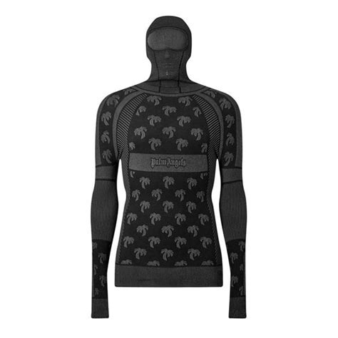 Palm Angels Base Layer Ski Top Men Ski Suits Flannels