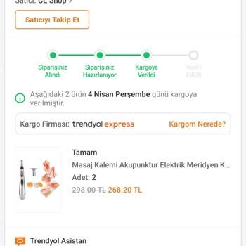 Trendyol Express Kargo G Nd R Gelmedi Ikayetvar