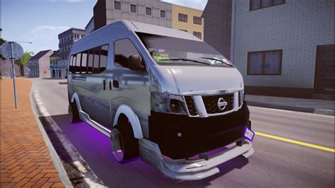 Nissan Urvan NV350 Tuning Combi Proton Bus Simulator 2022 YouTube