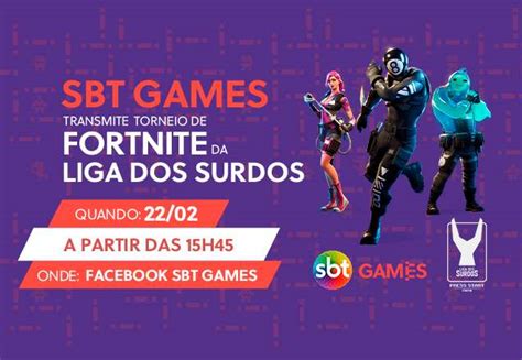 Início DEFICIÊNCIA AUDITIVA SBT GAMES TRANSMITIRÁ PRIMEIRO CAMPEONATO