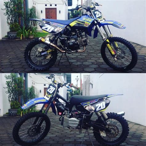 Bebek Modif Jupiter Z Trail Grasstrack Team 86 VMX VSL Swallow DPRT