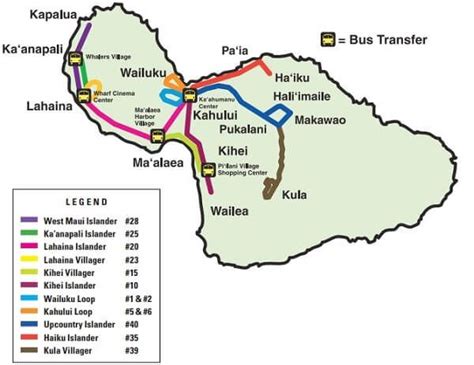 Bus Route Honolulu Bus Map - wegadgets.net