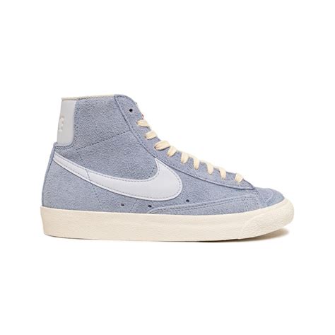 Nike Women Blazer Mid 77 Vintage Blue Whisper Football Grey Sail Black