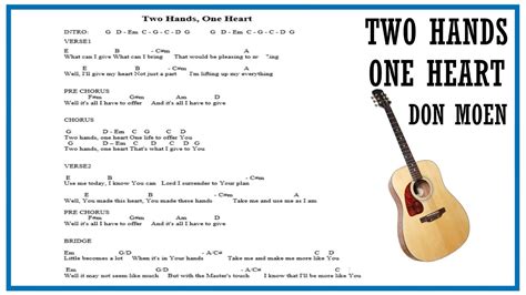 Two Hands One Heart Don Moen Lyrics And Chords Guitar Cover