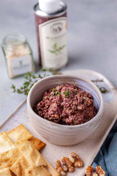 Tapenade Van Zwarte Olijven Met Walnoot Francesca Kookt Recept