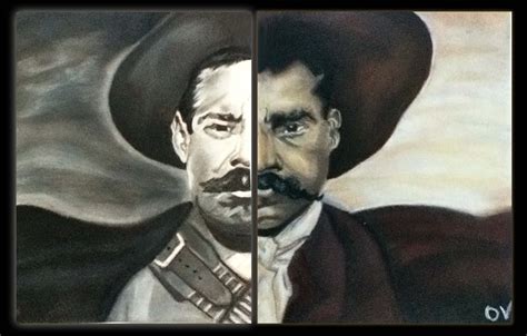 Emiliano Zapata And Pancho Villa And Mexican Revolution