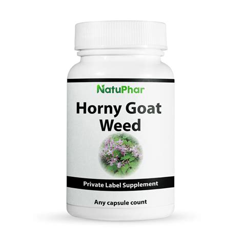 Horny Goat Weed Natuphar Private Label Supplement Service