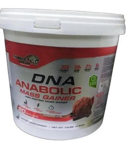 Dna Anabolic Mass Gainer Packaging Type Bucket Packaging Size K