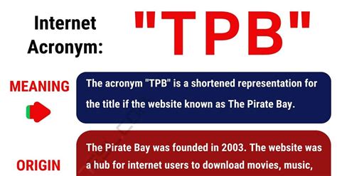 tpb meaning   tpb      correctly esl