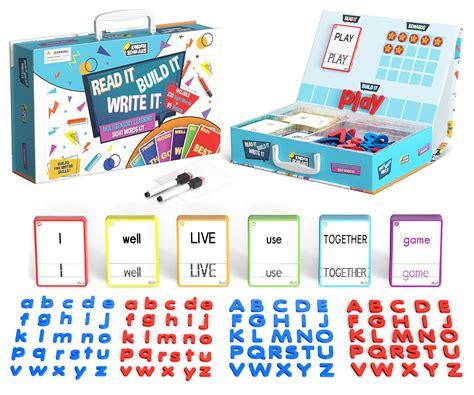 Buy Montessori Words Kit Learn To Read Spell Write W Dolch Flash